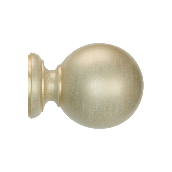 Duet 50mm Finial Ball Baroque Cream