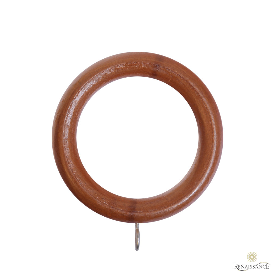 Standard 35mm Ring Pack of 6 Walnut