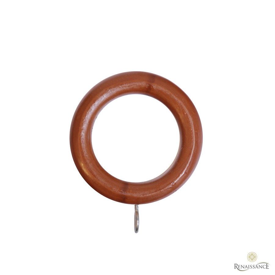 Standard 28mm Ring Pack of 100 Walnut