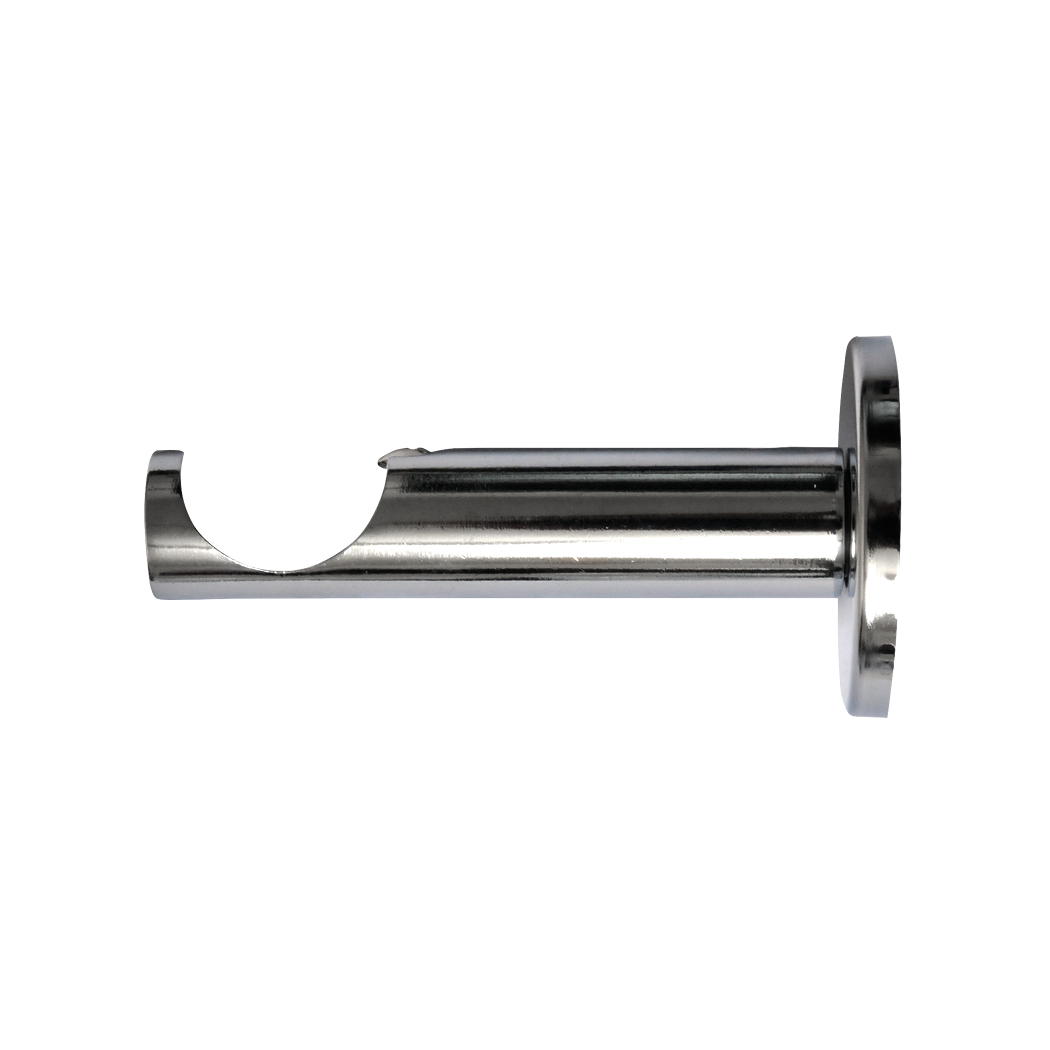 Contract 28 Contemporary Bracket Polished Silver