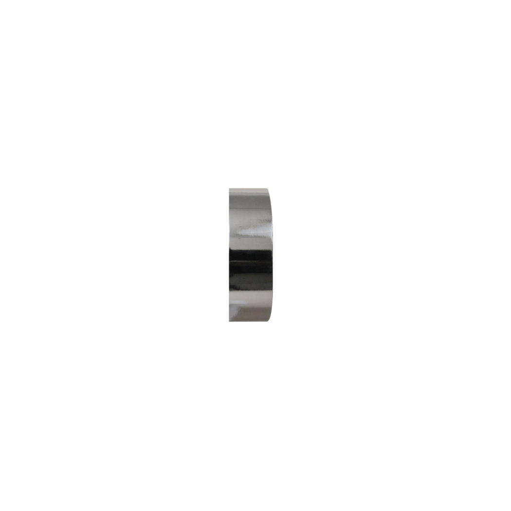 Contract 28 End Cap Finial Polished Silver