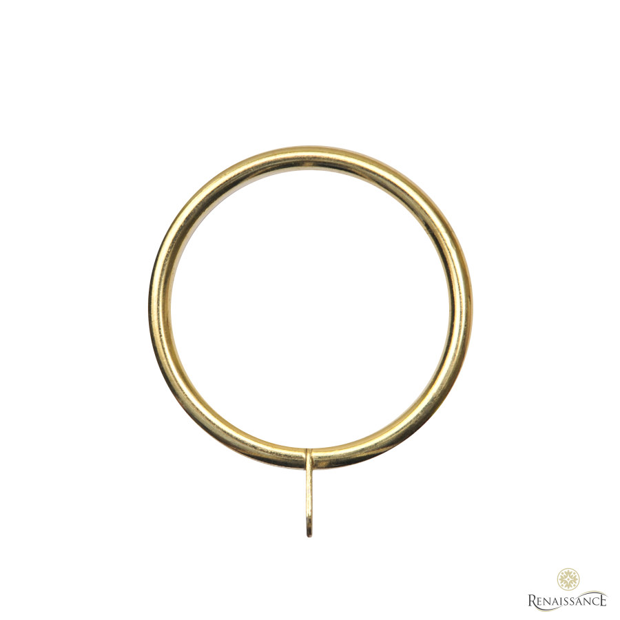 Orbit 28mm Nylon Lined Rings Pack of 8 Polished Brass