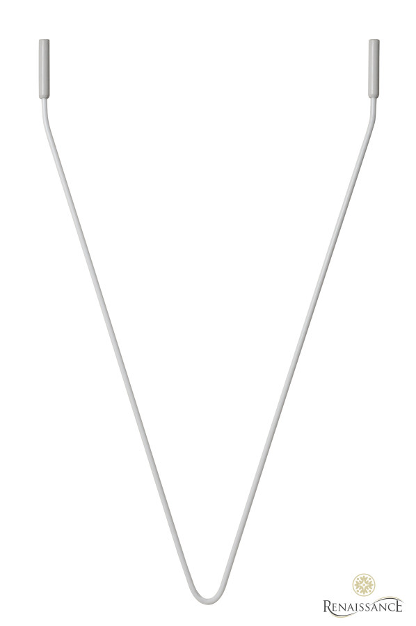 80cm V-Hanger Kit White
