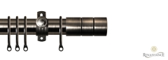 Dimensions 28mm Cylinder Options Pole Set Gunmetal