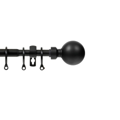 Extensis 16/13mm Extendable Ball End Pole Set Black