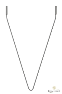 V-Hanger Kit Silver Anodised