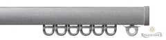 Mini Professional Small Curved Profile Complete Kit Silver Metallic