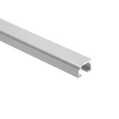 W-Section Pre-Drilled 600cm Rail Only White