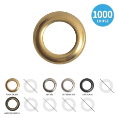 40mm Contract Metal Eyelets 1000 Loose