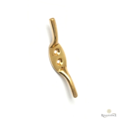 BH5 Cleat Hook Retail Clam Pack of 2 Brass