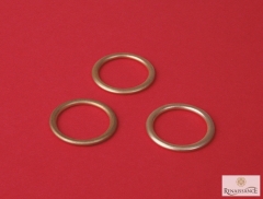 Brass 19mm Metal Rings Pack of 100