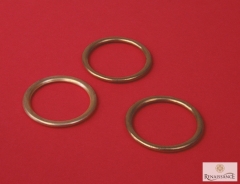 Brass 25mm Metal Rings Pack of 100