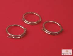 Brass 25mm Split Rings Pack of 100