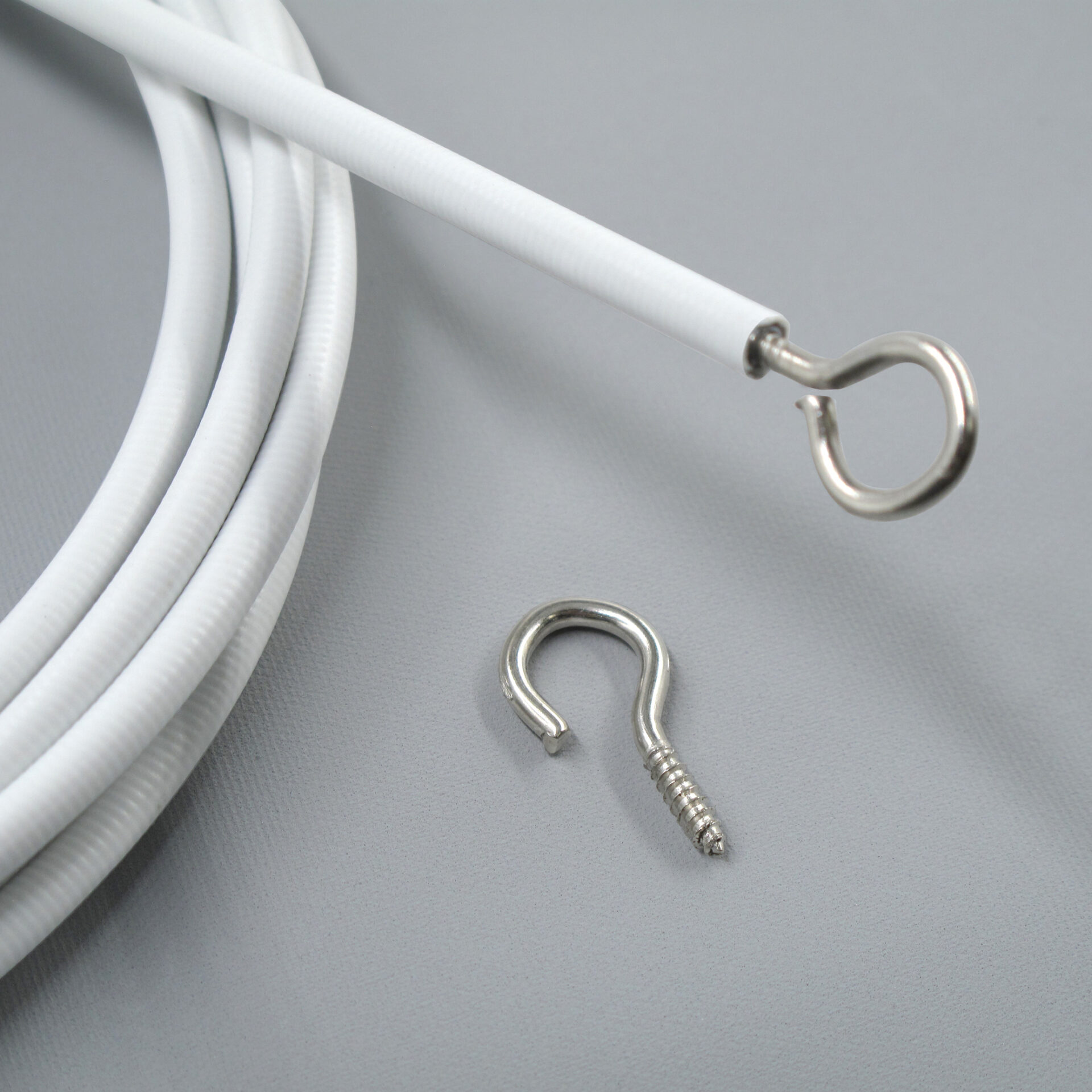 Curtain Wire Screws Silver Pack of 200