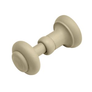 Natur 35mm Pedestal Holdback for Stylish Curtain Pole Installations