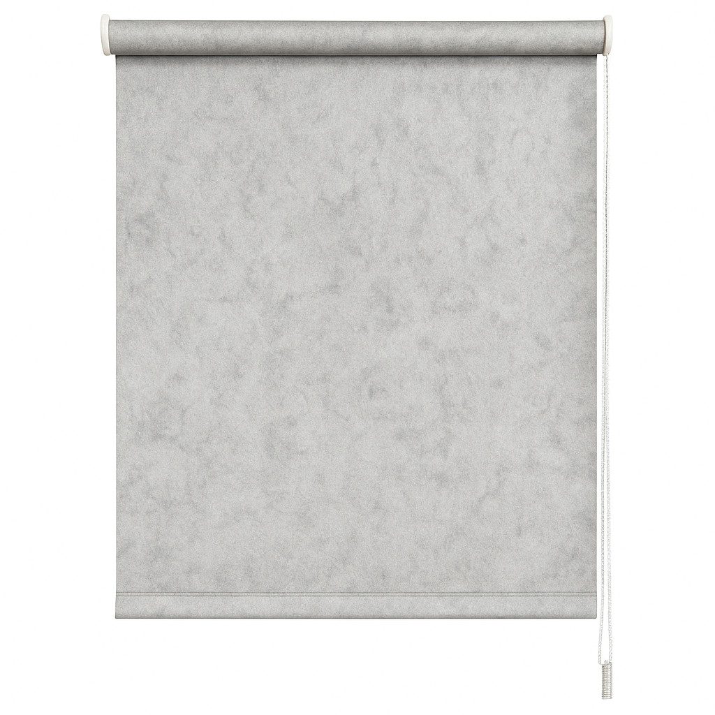 Crushed Velvet Silver Roller Blinds