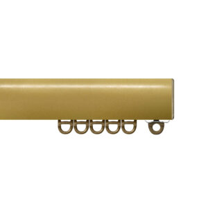 Professional Large Curved Profile Uncorded Track Kit Standard Gliders Gold
