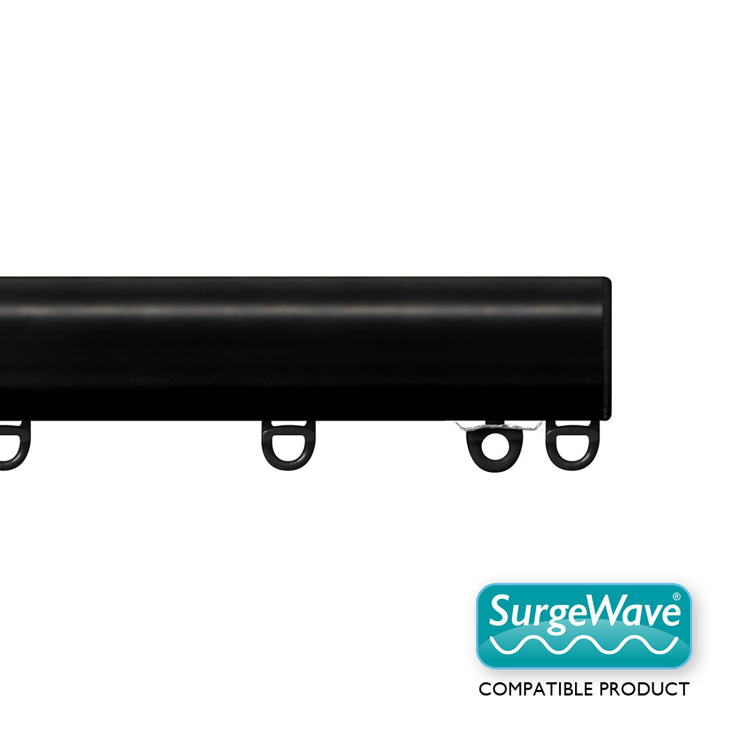 Professional Large Curved Profile Uncorded  Track Kit 60mm Surge Gliders
