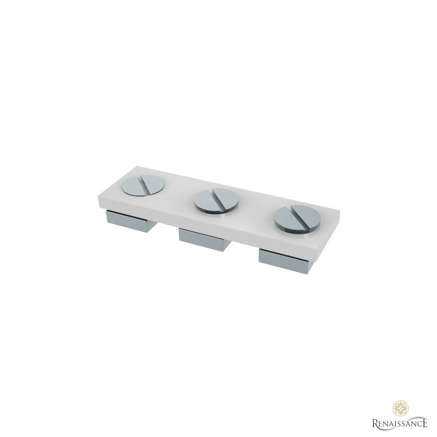 Motiva 28mm T-Join Connecting Piece/Ceiling Fix Bracket