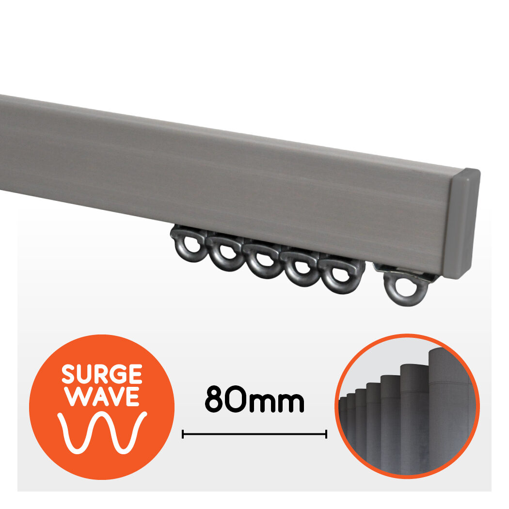 Principal Uncorded Track Kit 80mm Surge Gliders Silver