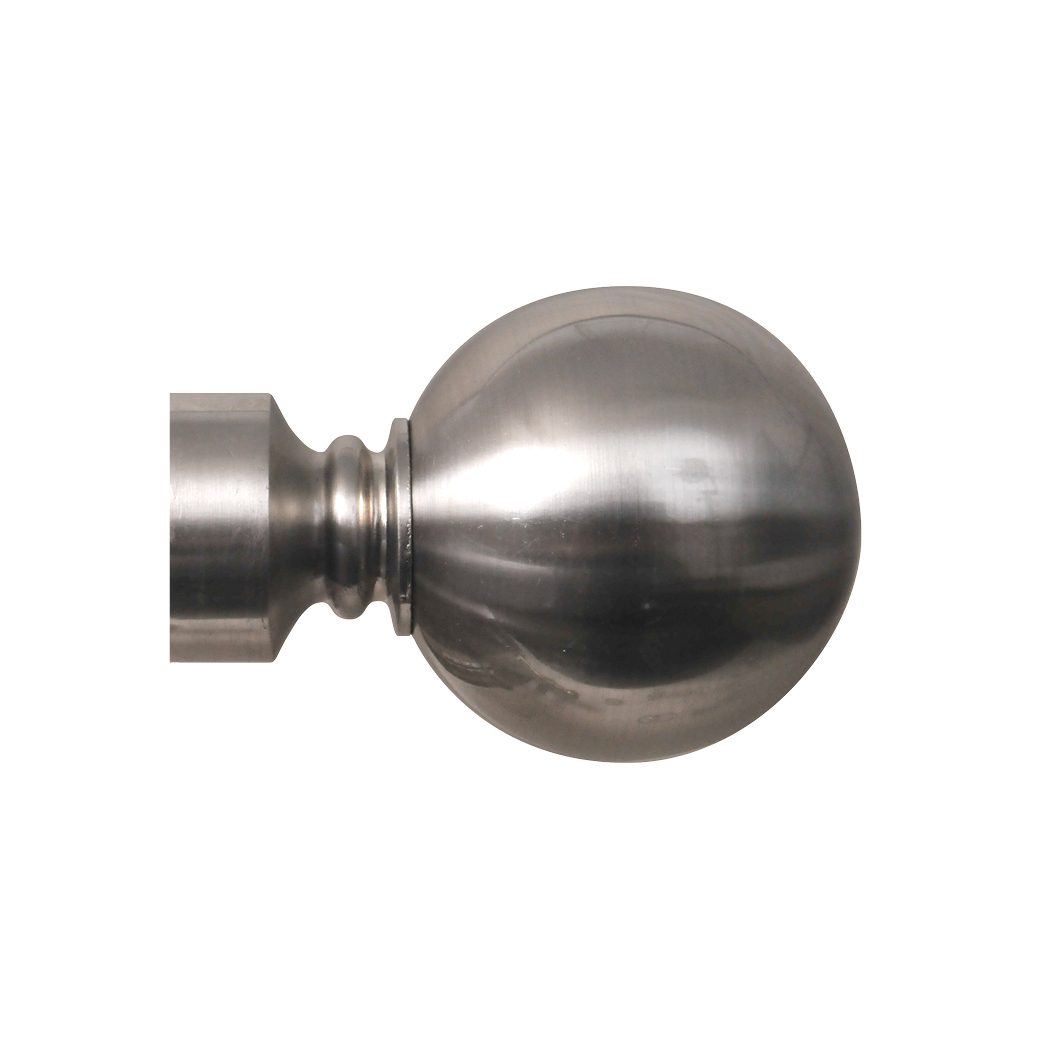 Contract 29mm Plain Ball Finial Stainless Steel
