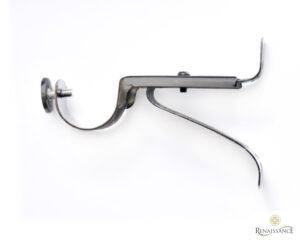 Dimensions 28mm Metal Curtain Pole Adjustable K- Bracket