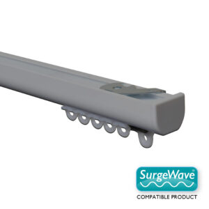 Silent Glide Uncorded Track Kit 60mm Surge Gliders Silver