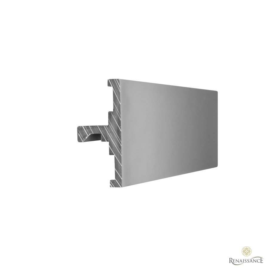 Vogue 500cm Track Brushed Silver