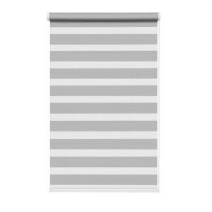 Day & Night Roller Blind Silver – 165cm Drop