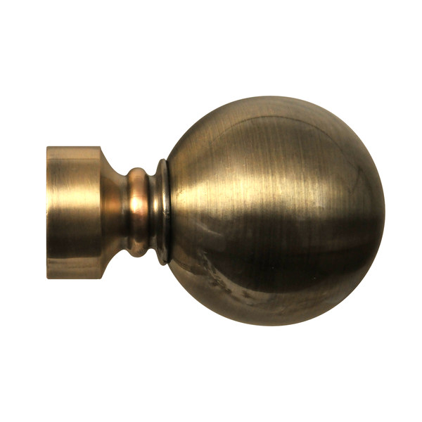 Orbit 28mm Metal Pole Finials (Pair)